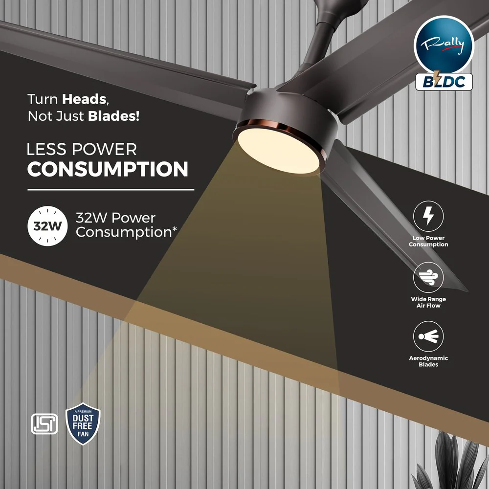 AIRE LED BLDC Ceiling Fan (5 + 2 Years Warranty) - Image 3