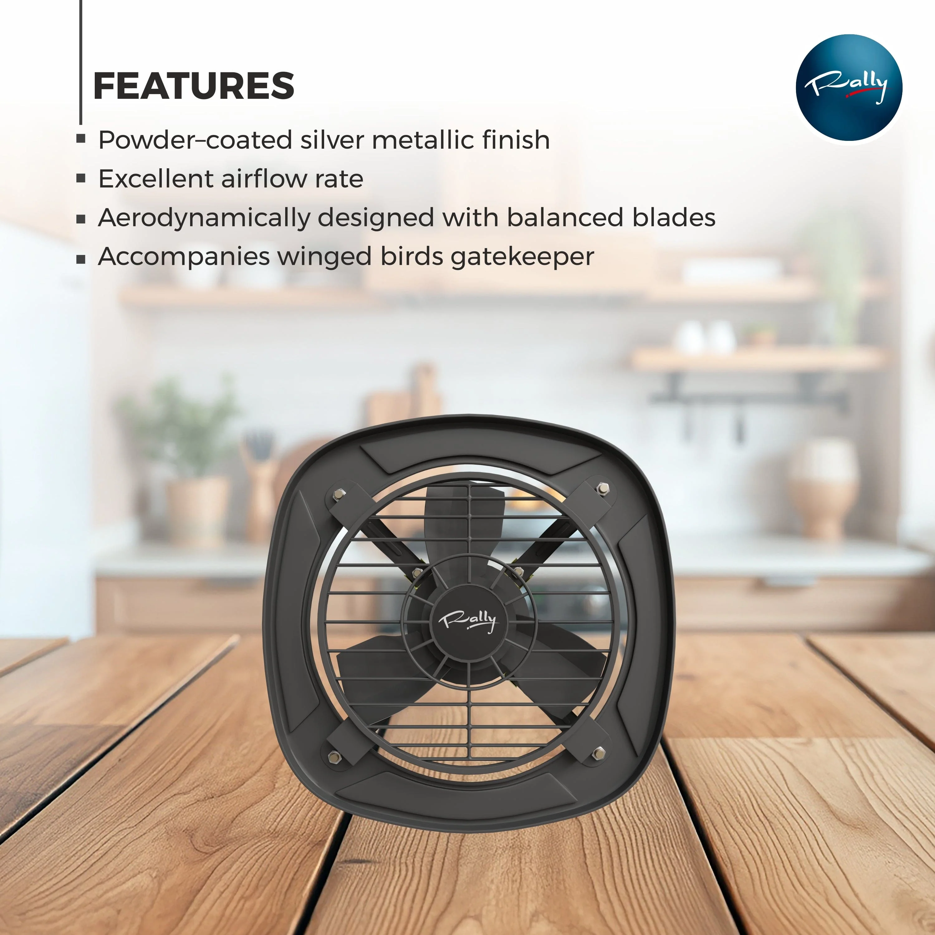 Rally Hi-Speed Breezy 2in1 225mm/300 mm(9/12 Inch) Exhaust Fan - Image 4