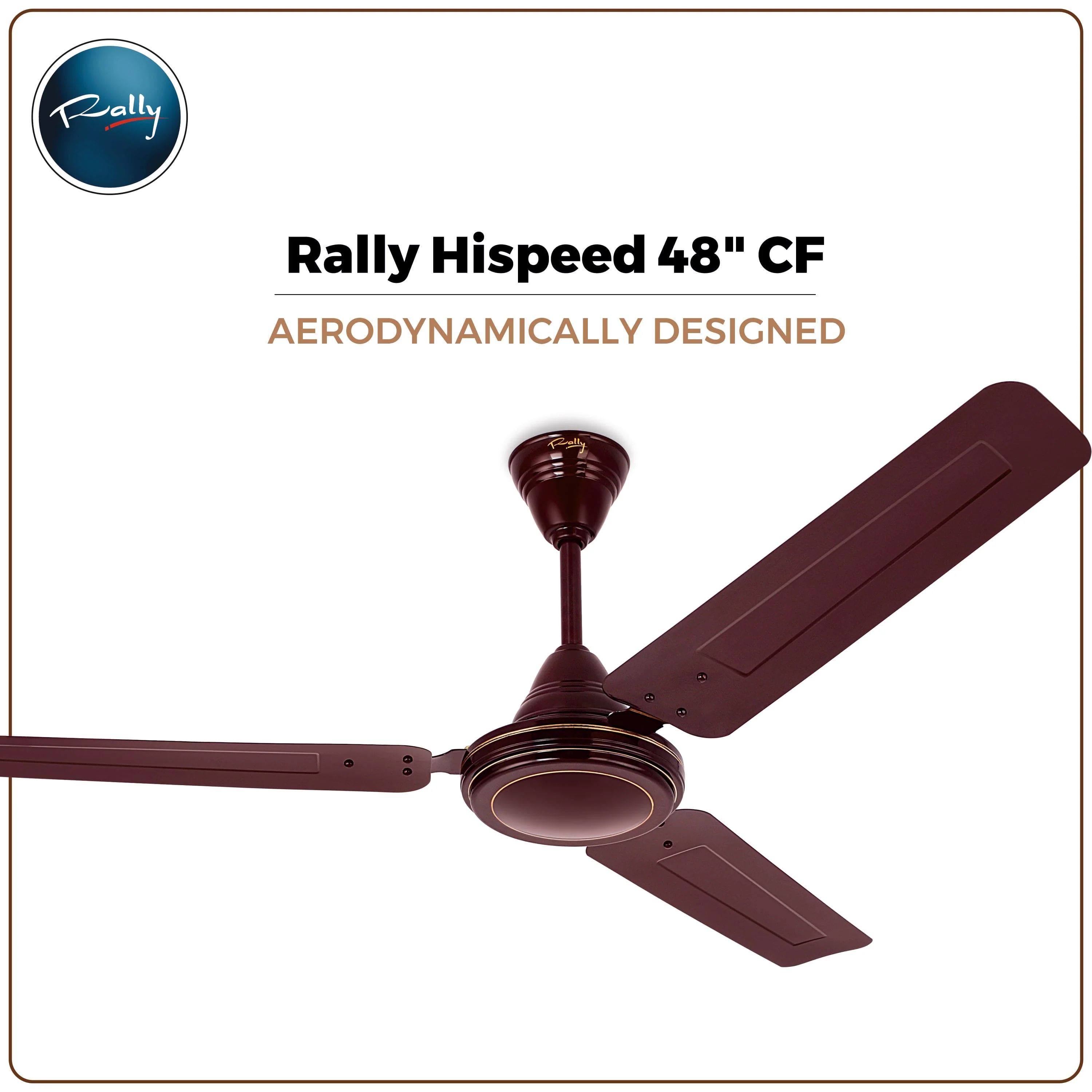 Rally Hi-Speed Ceiling Fan 1200/900mm 3 Blades 5 years Warranty - Image 17