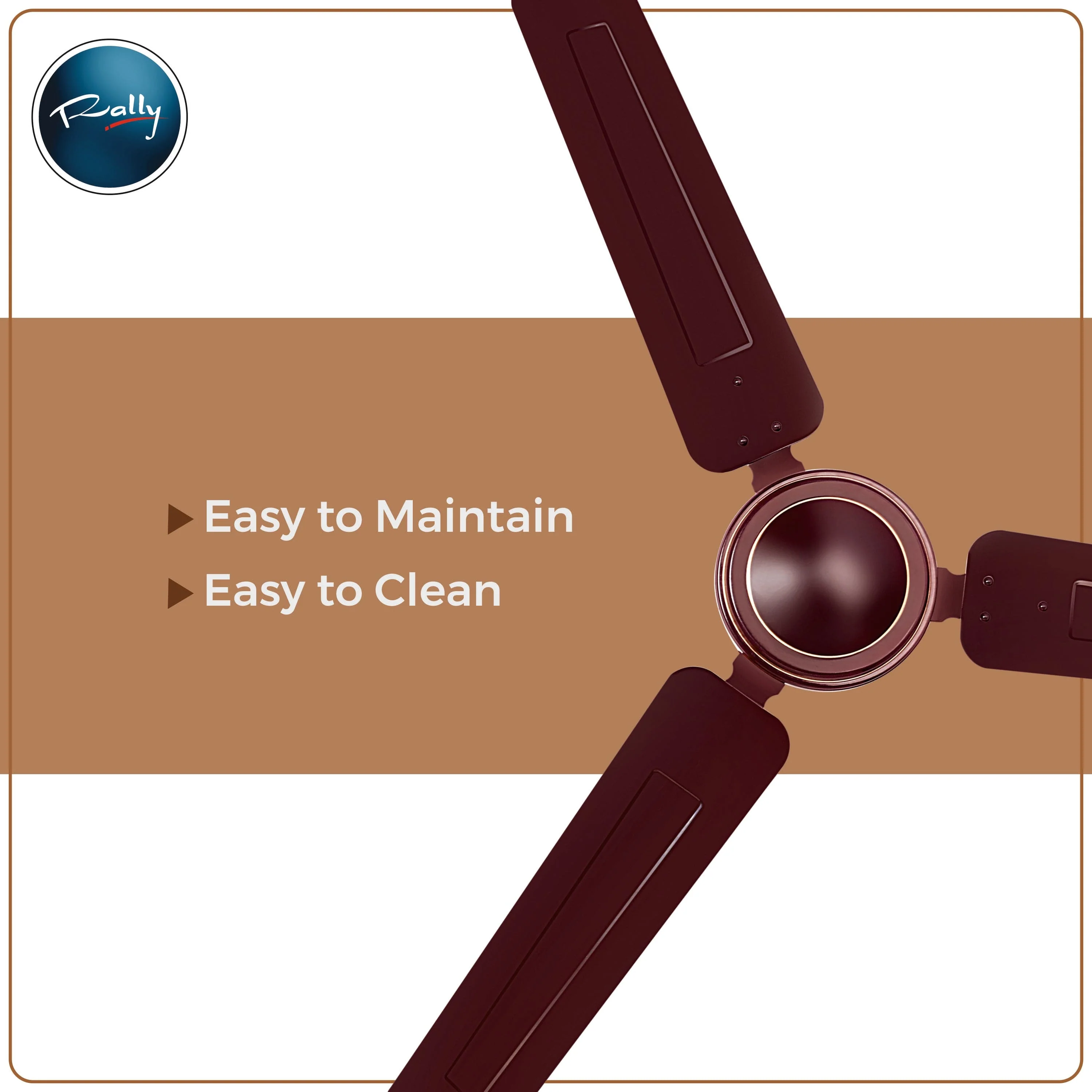 Rally Hi-Speed Ceiling Fan 1200/900mm 3 Blades 5 years Warranty - Image 18