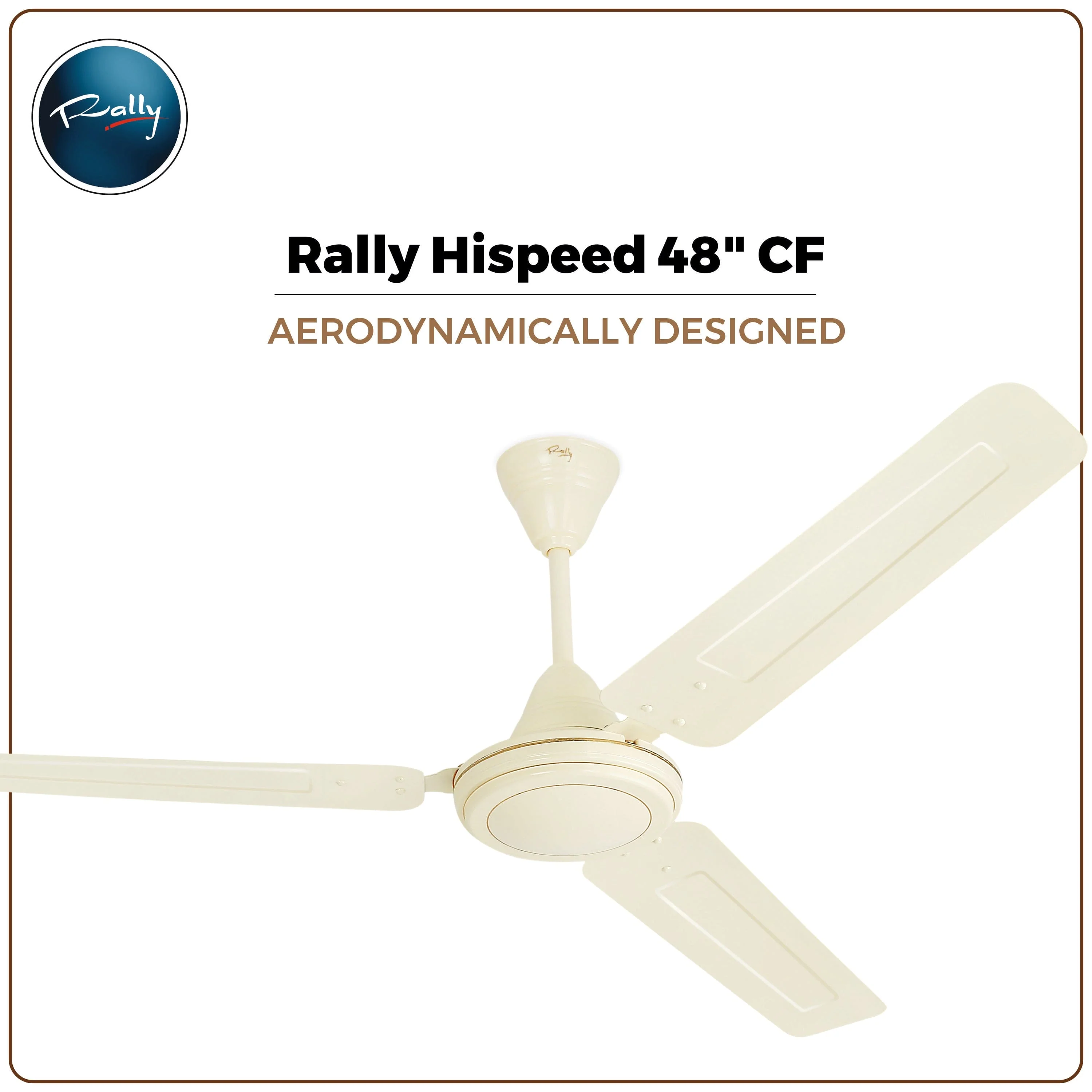 Rally Hi-Speed Ceiling Fan 1200/900mm 3 Blades 5 years Warranty - Image 23