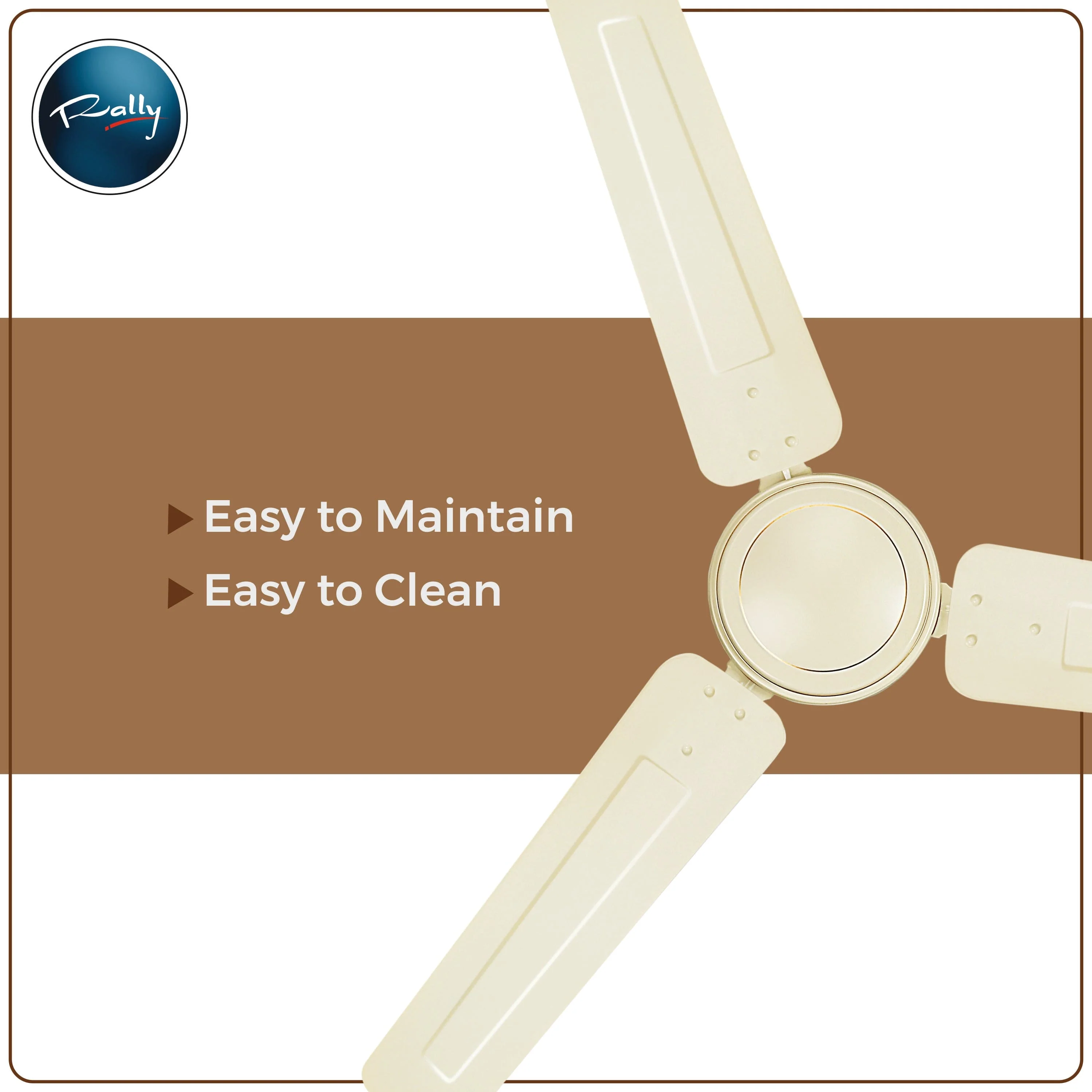 Rally Hi-Speed Ceiling Fan 1200/900mm 3 Blades 5 years Warranty - Image 24