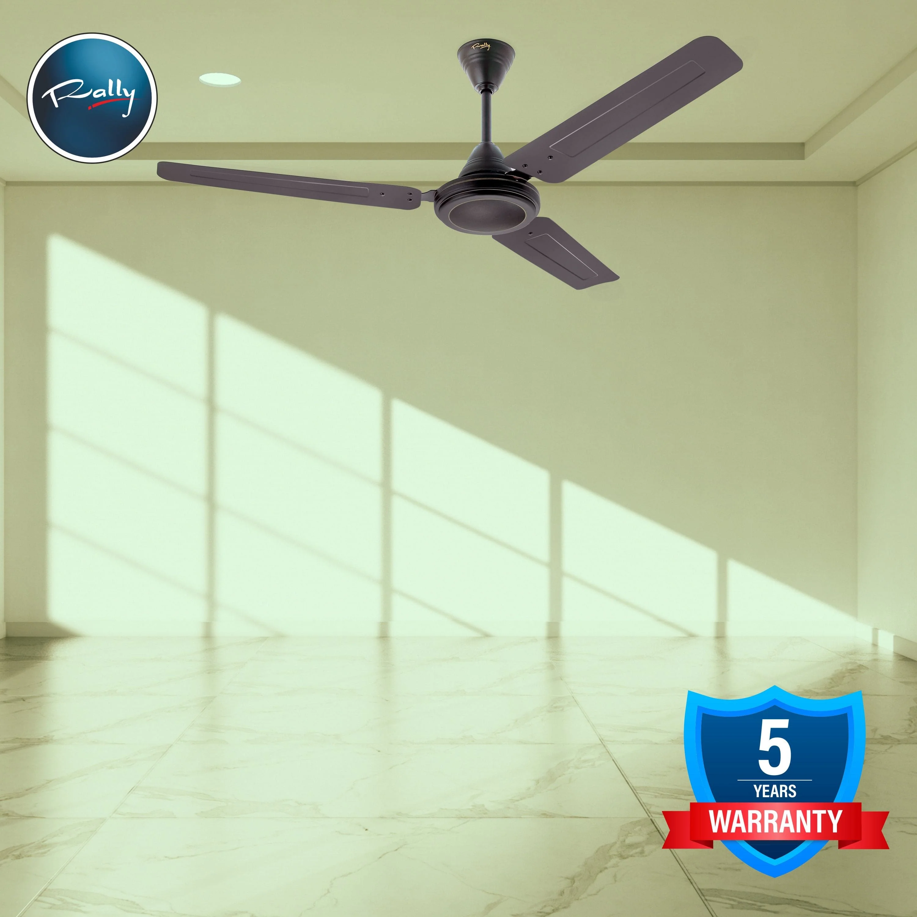 Rally Hi-Speed Ceiling Fan 1200/900mm 3 Blades 5 years Warranty - Image 8