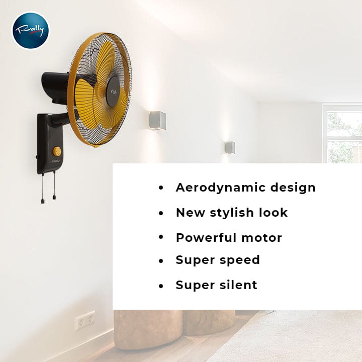 Rally Infinity Wall fan | 3 years warranty | 400MM - Image 9