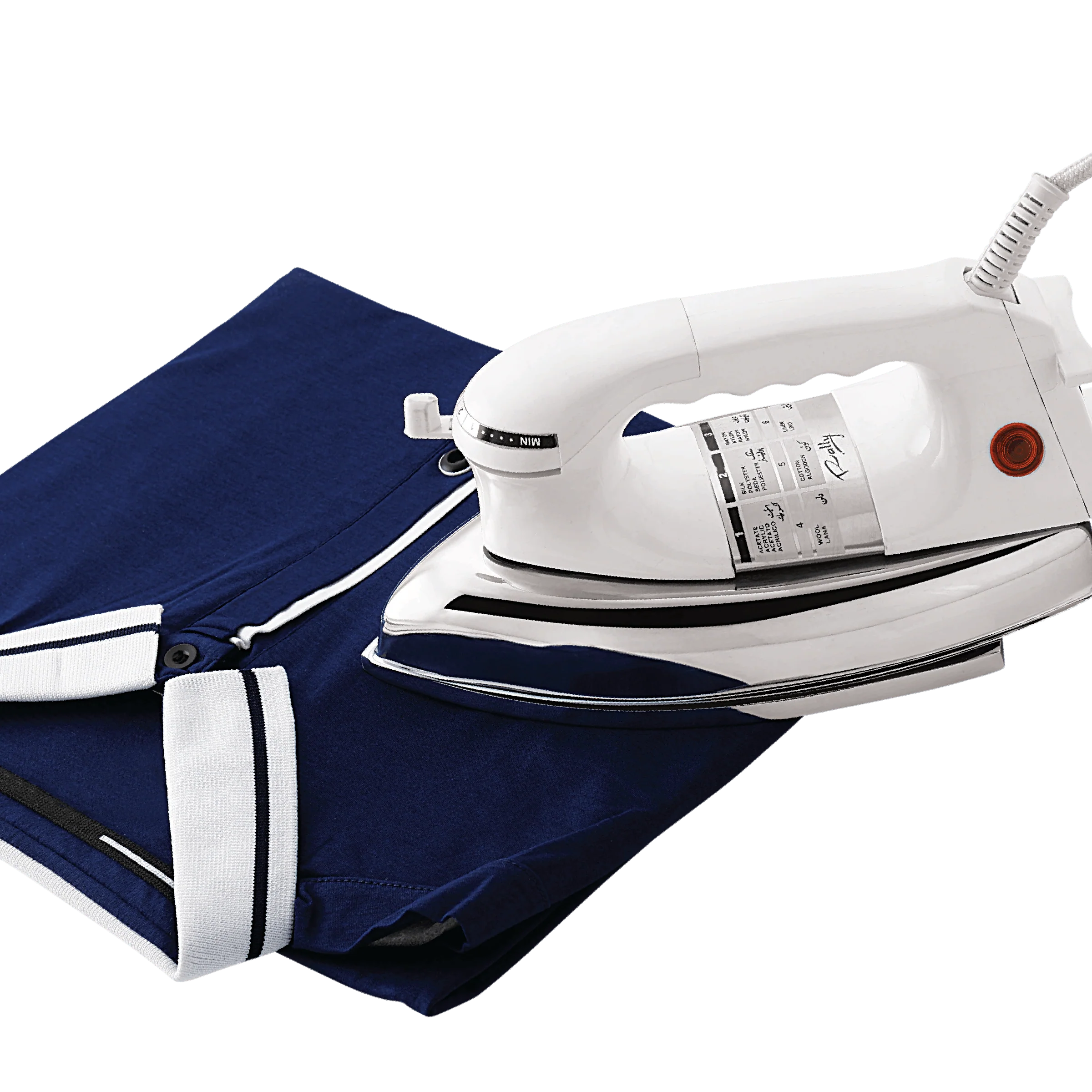 Rally Jazz 600W Dry Iron Heavy Weight Plancha - Image 3