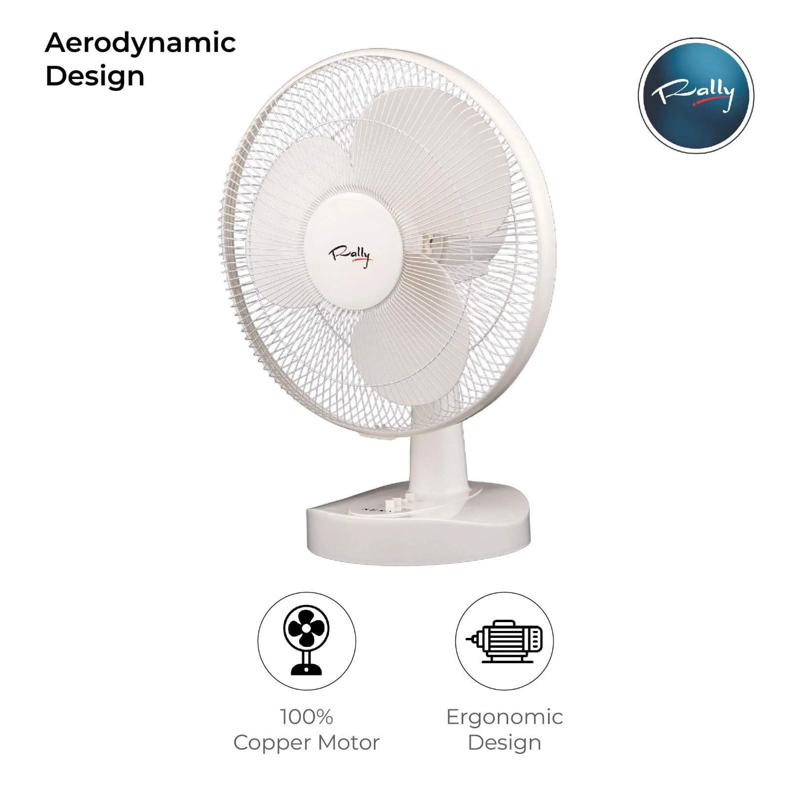 Rally NEXA 400mm Table Fan - Image 3