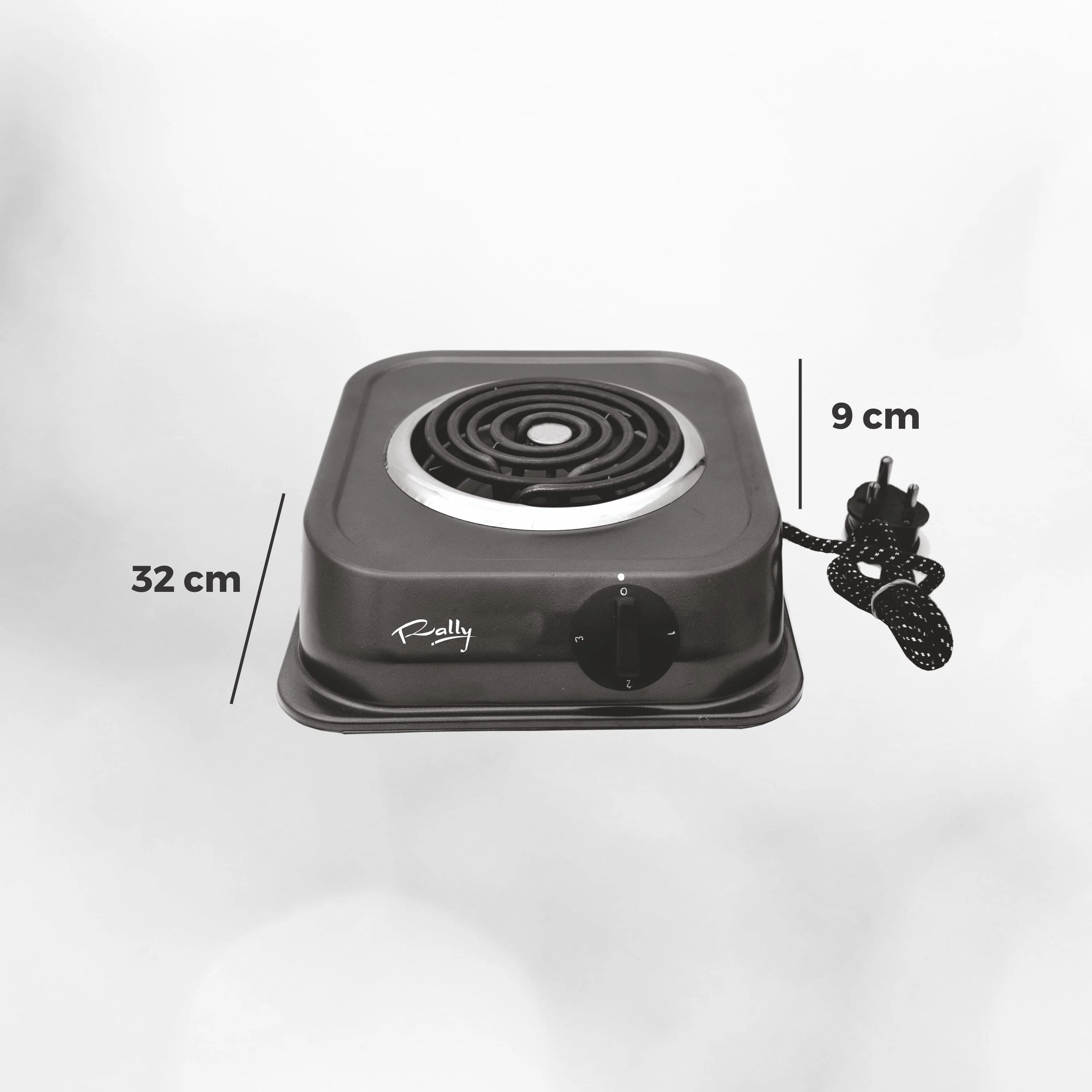 Rally 1250W Powder Coated Coil Stove - Image 6
