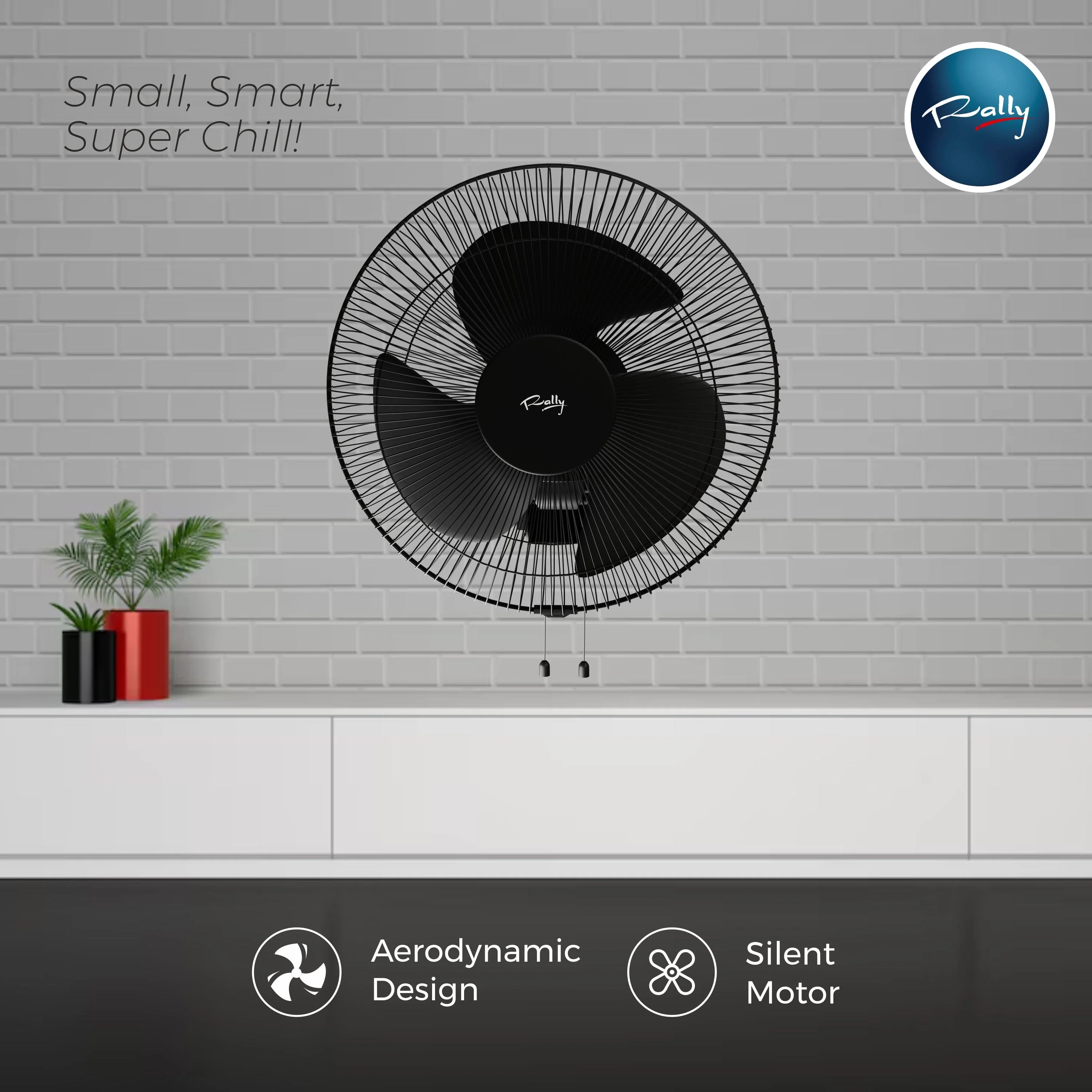 Rally Compact 300 mm Wall Fan - Image 4