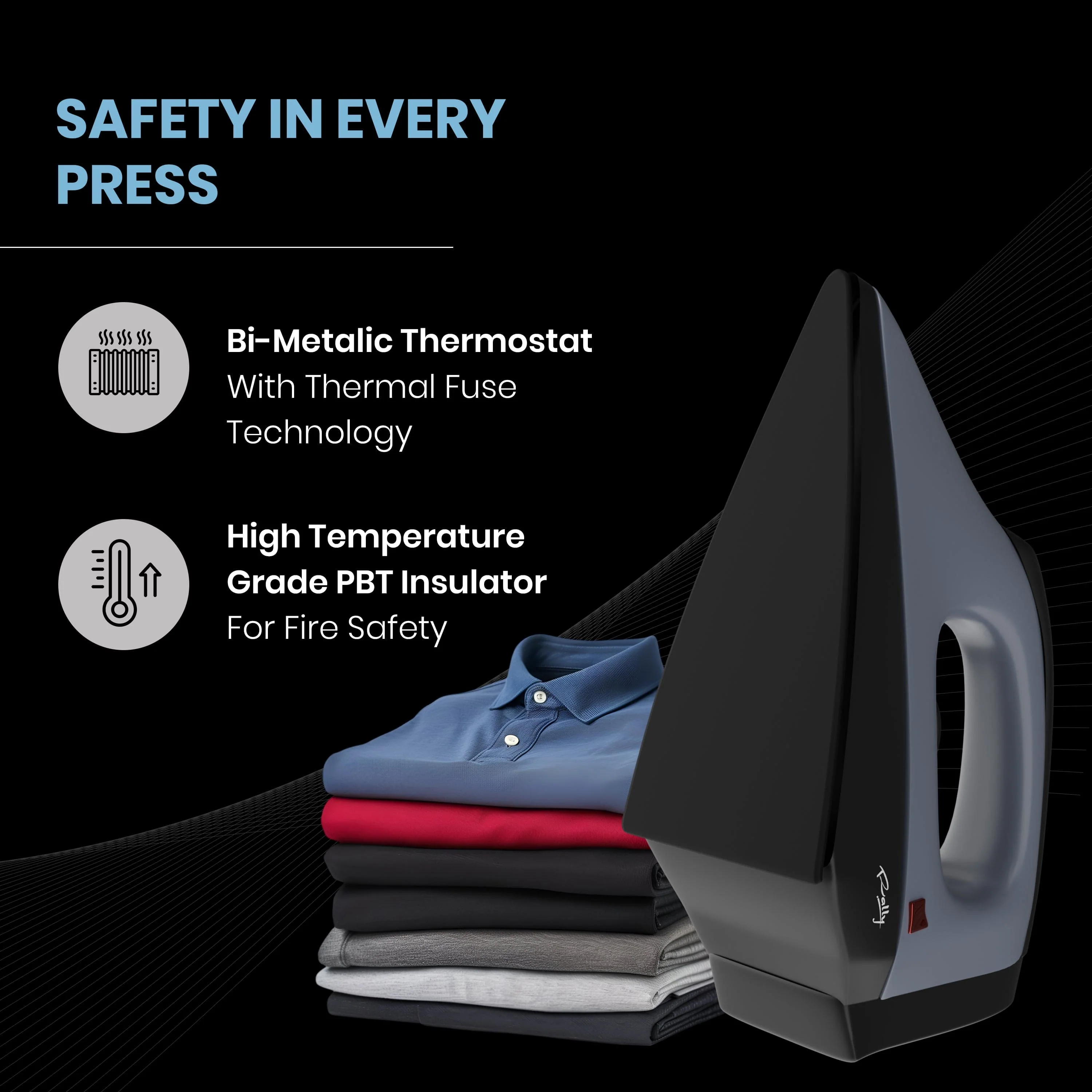 Rally Curv 1000W Ultra Weight Iron - Image 4