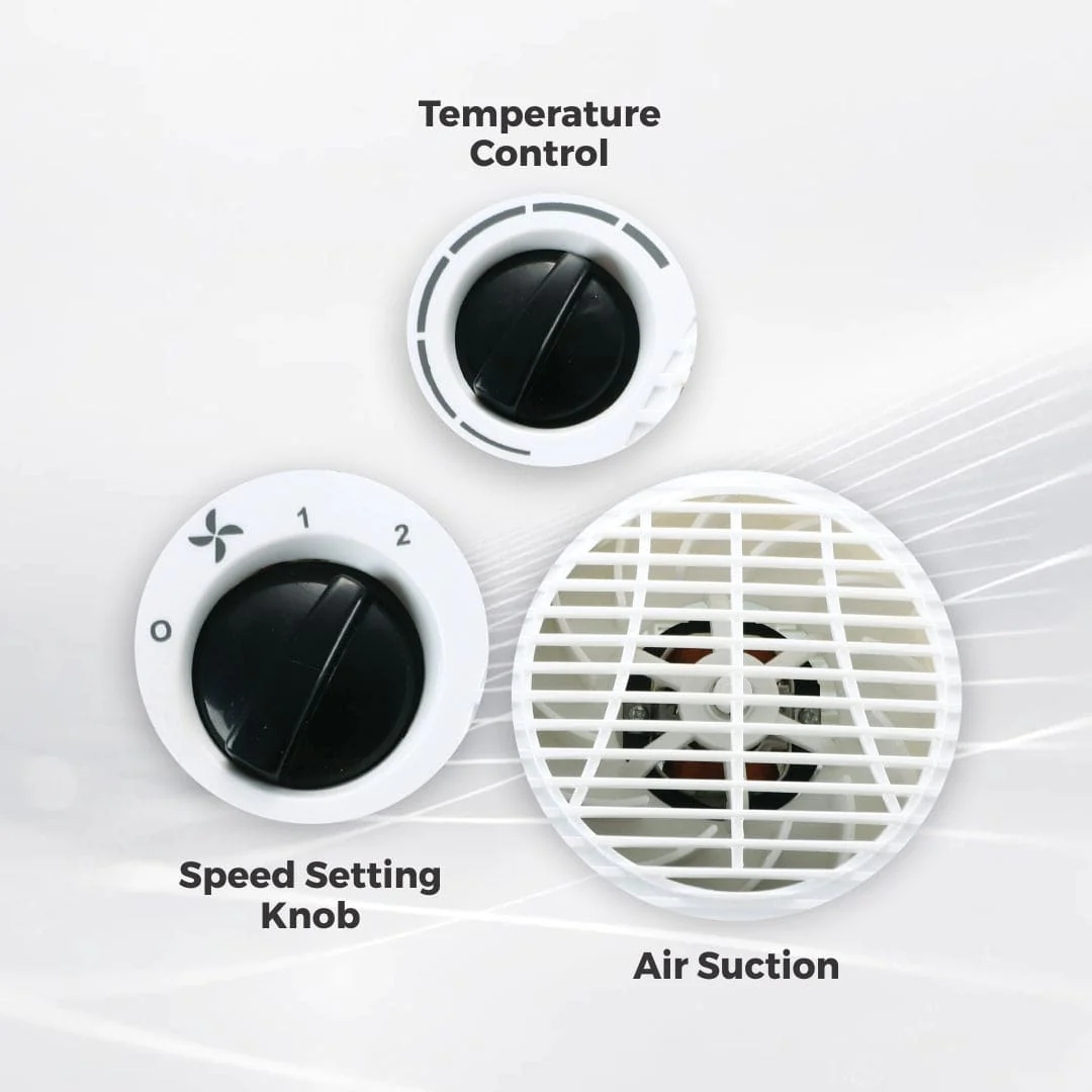 Rally Fluent Fan Room Heater 1000-2000W - Image 4