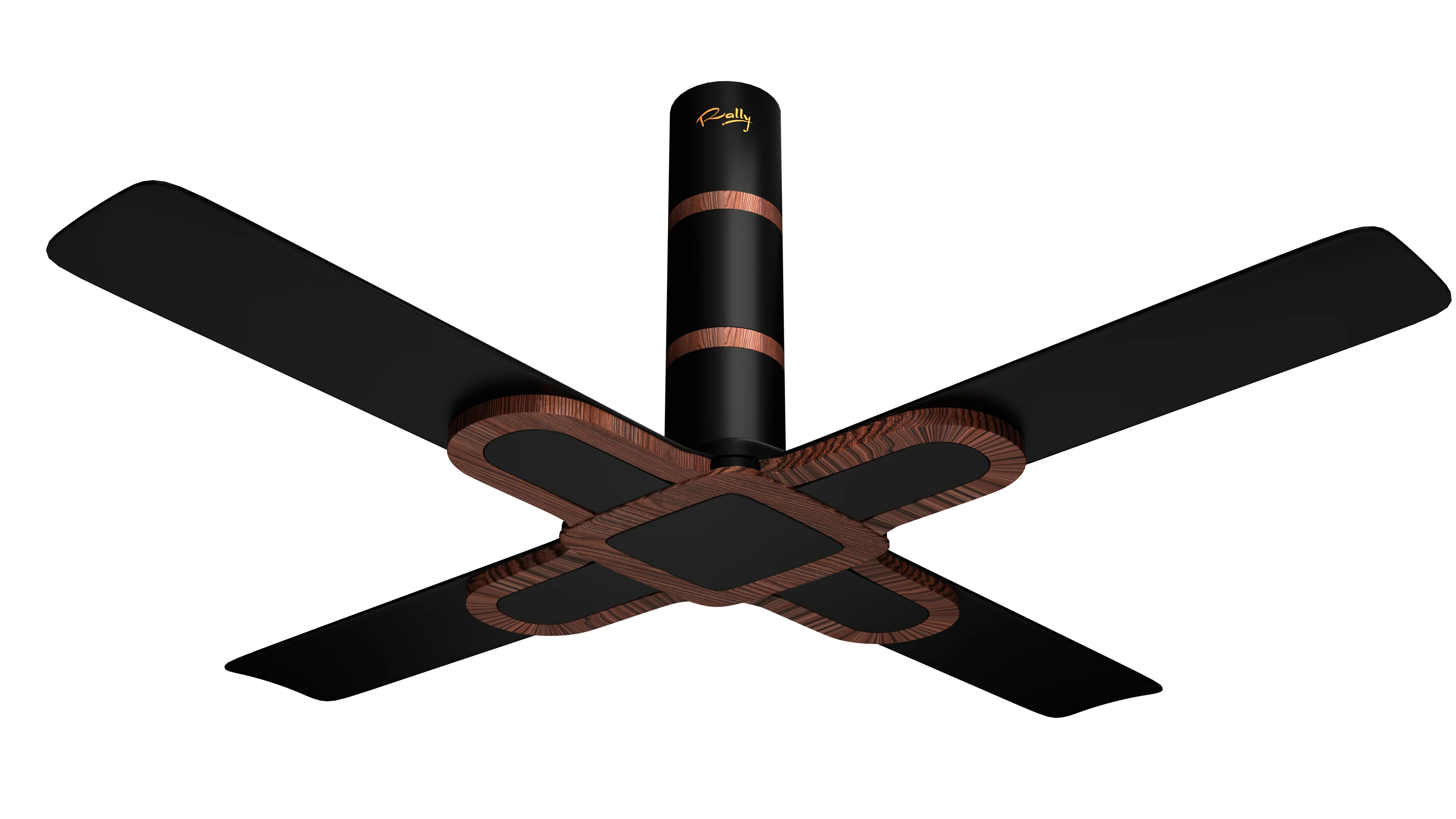 Rally Four Square Pro Wood Ceiling Fan - Image 2