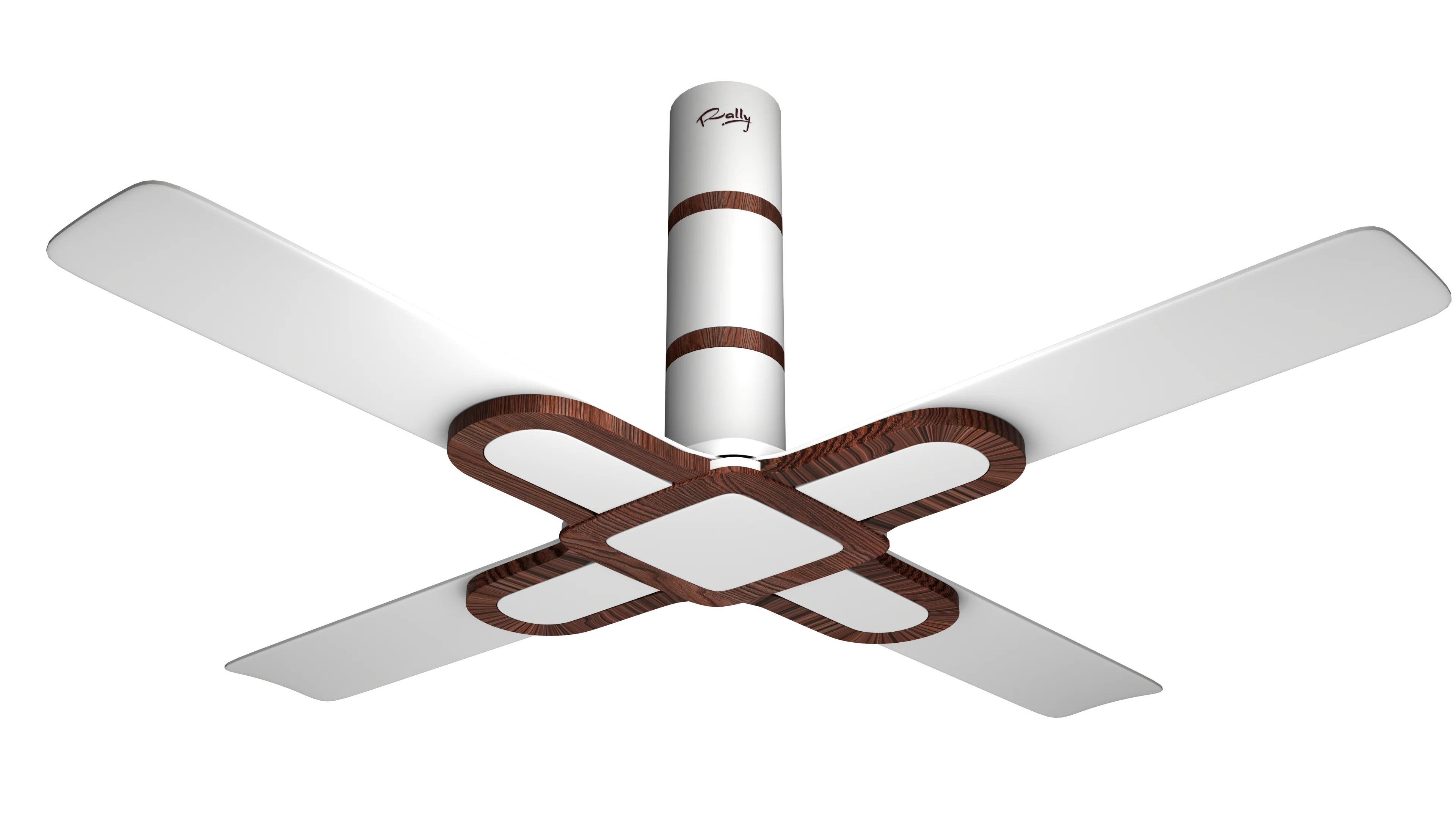 Rally Four Square Pro Wood Ceiling Fan - Image 3