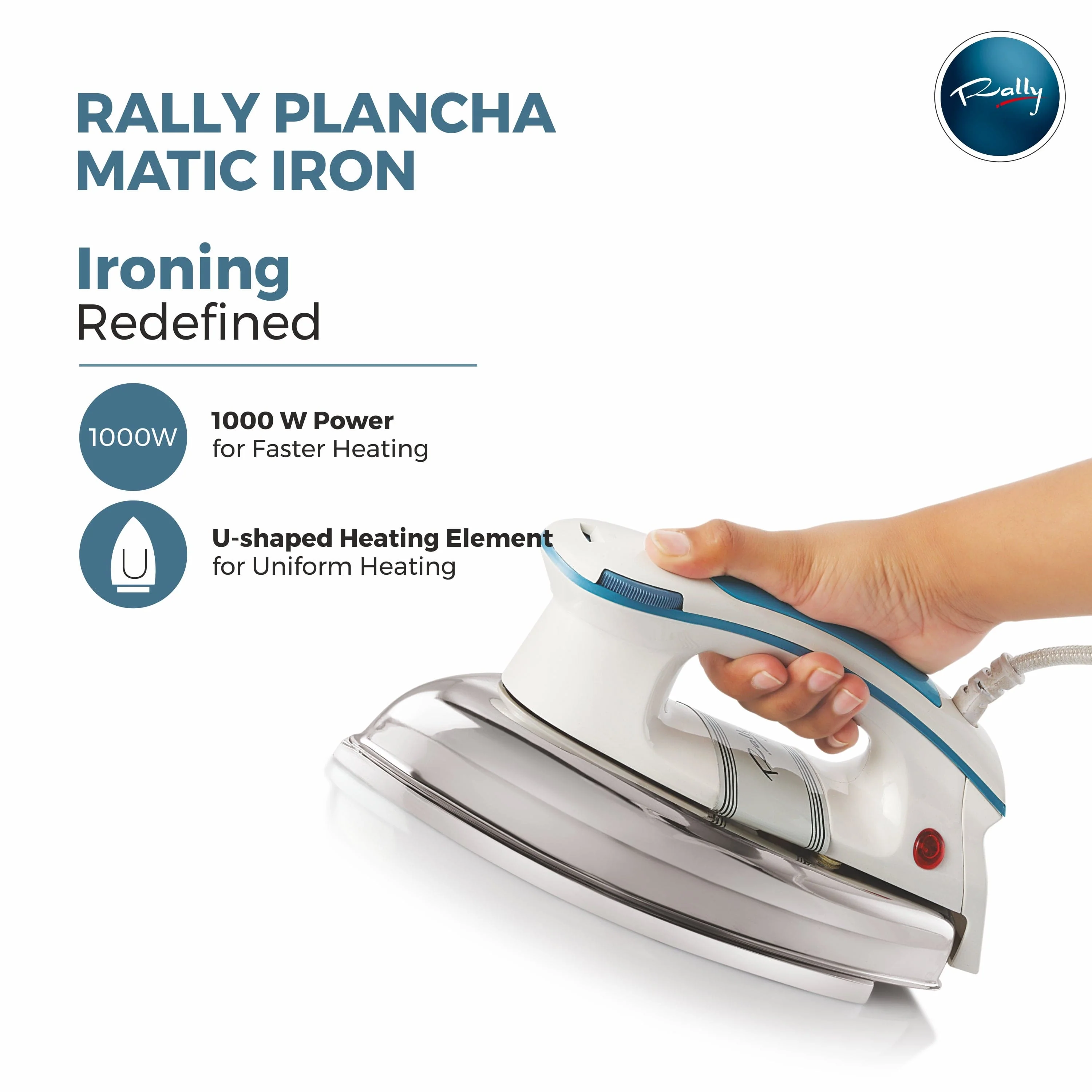 RALLY PLANCHA MATIC HEAVY IRON - Image 3