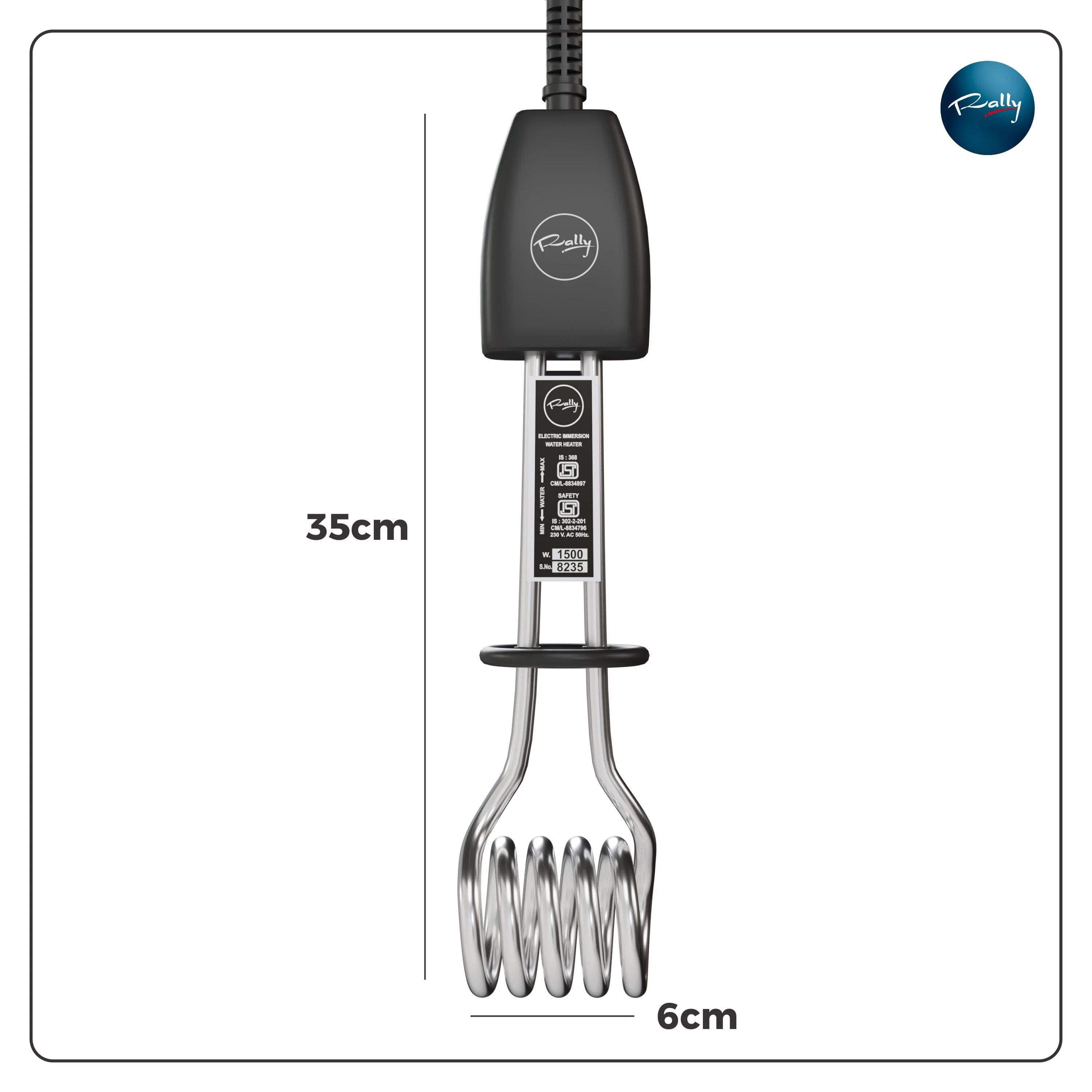 Rally Splash Immersion Water Heater - Image 5
