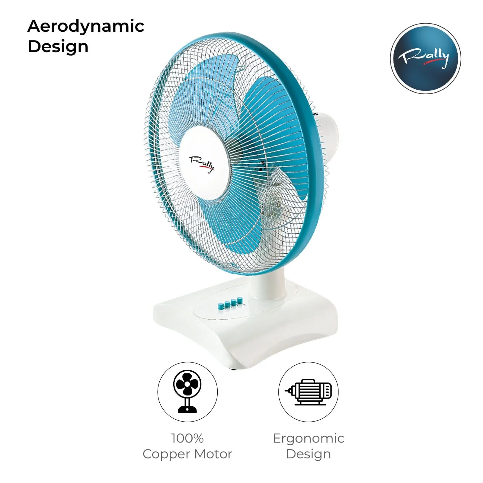 Rally Stormy 400 mm TABLE FAN - Image 3