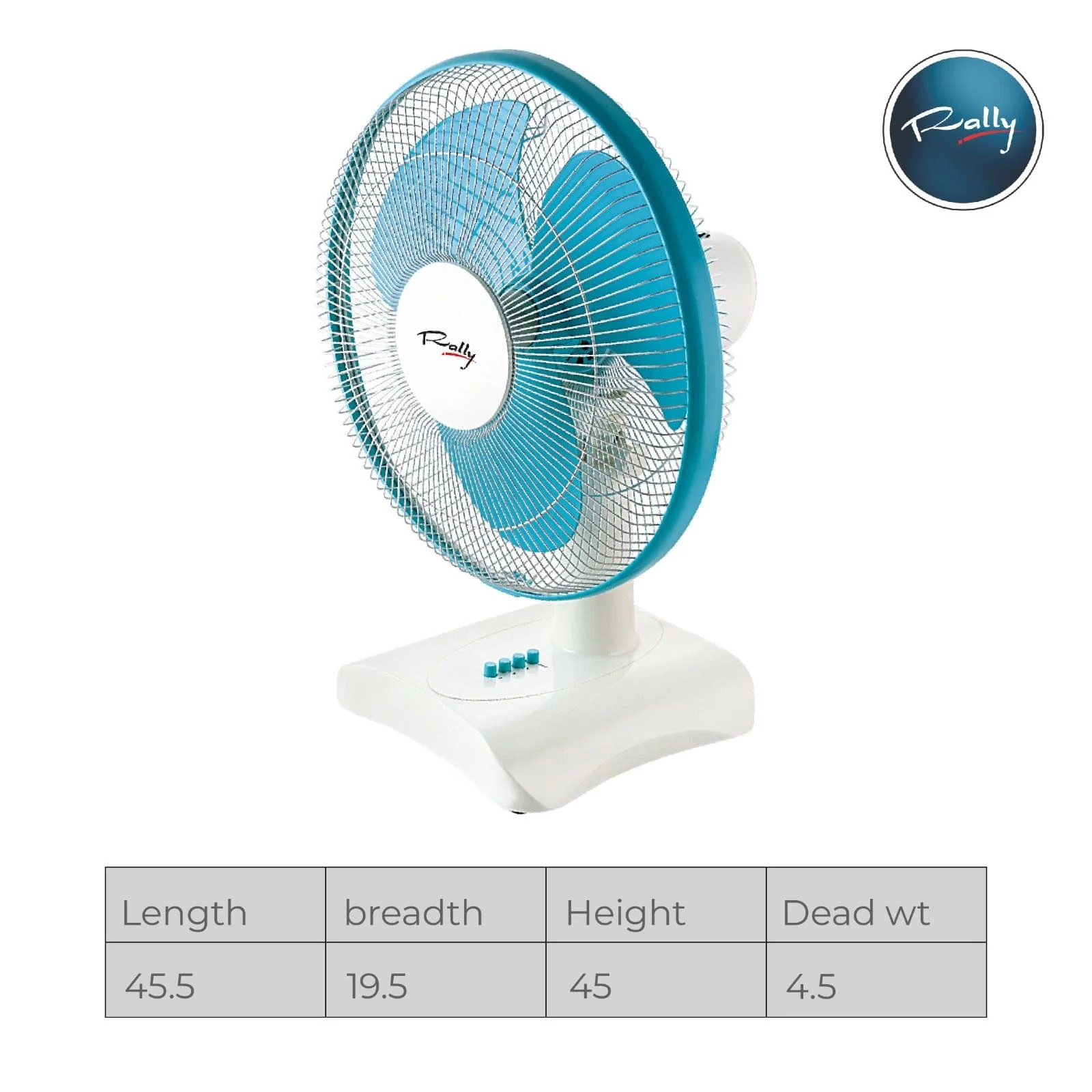 Rally Stormy 400 mm TABLE FAN - Image 6