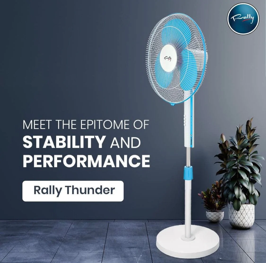 Rally Thunder 400 mm Stand Fan - Image 6