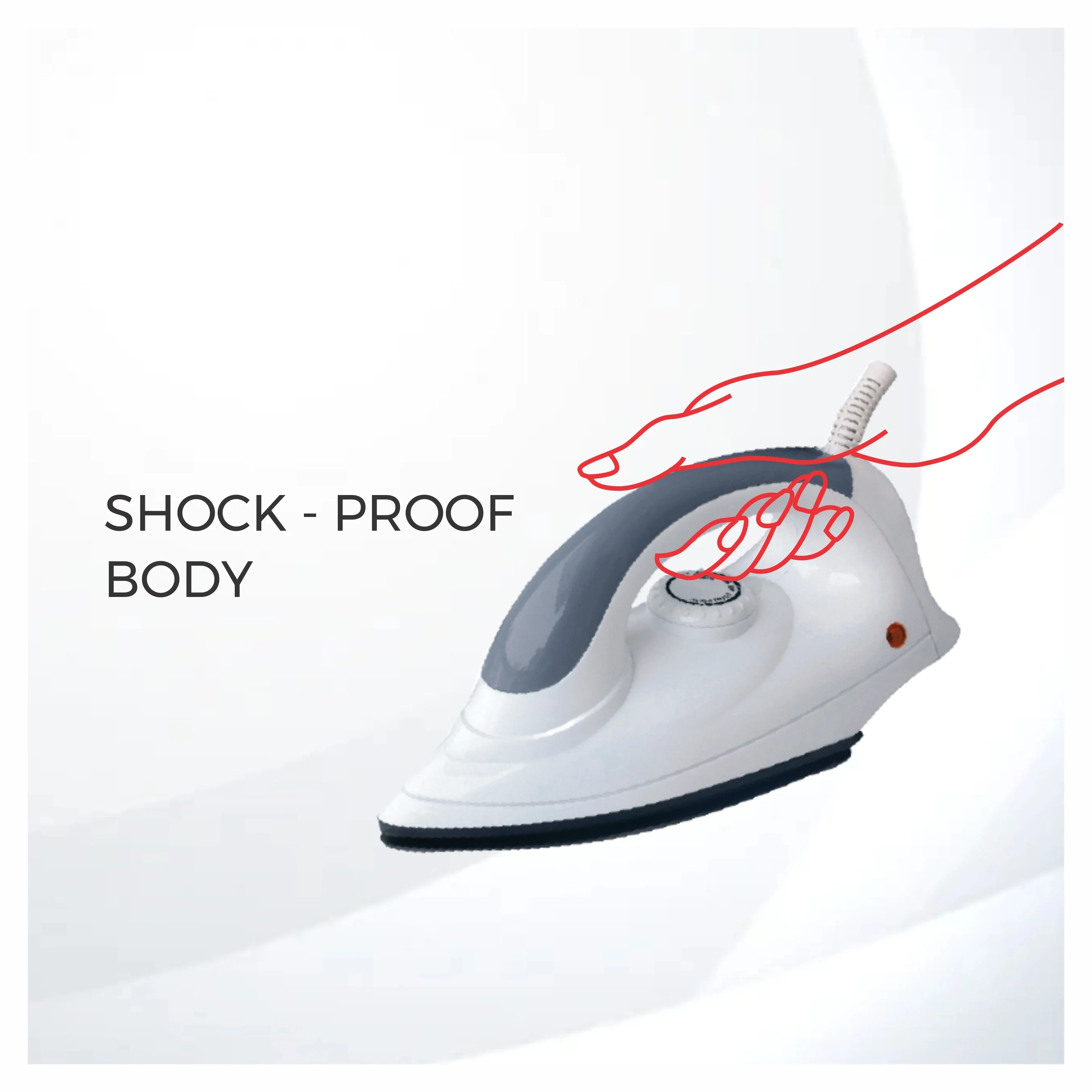 Rally Verna 1000W Dry iron | Light Weight | 2 years Warranty - Image 4