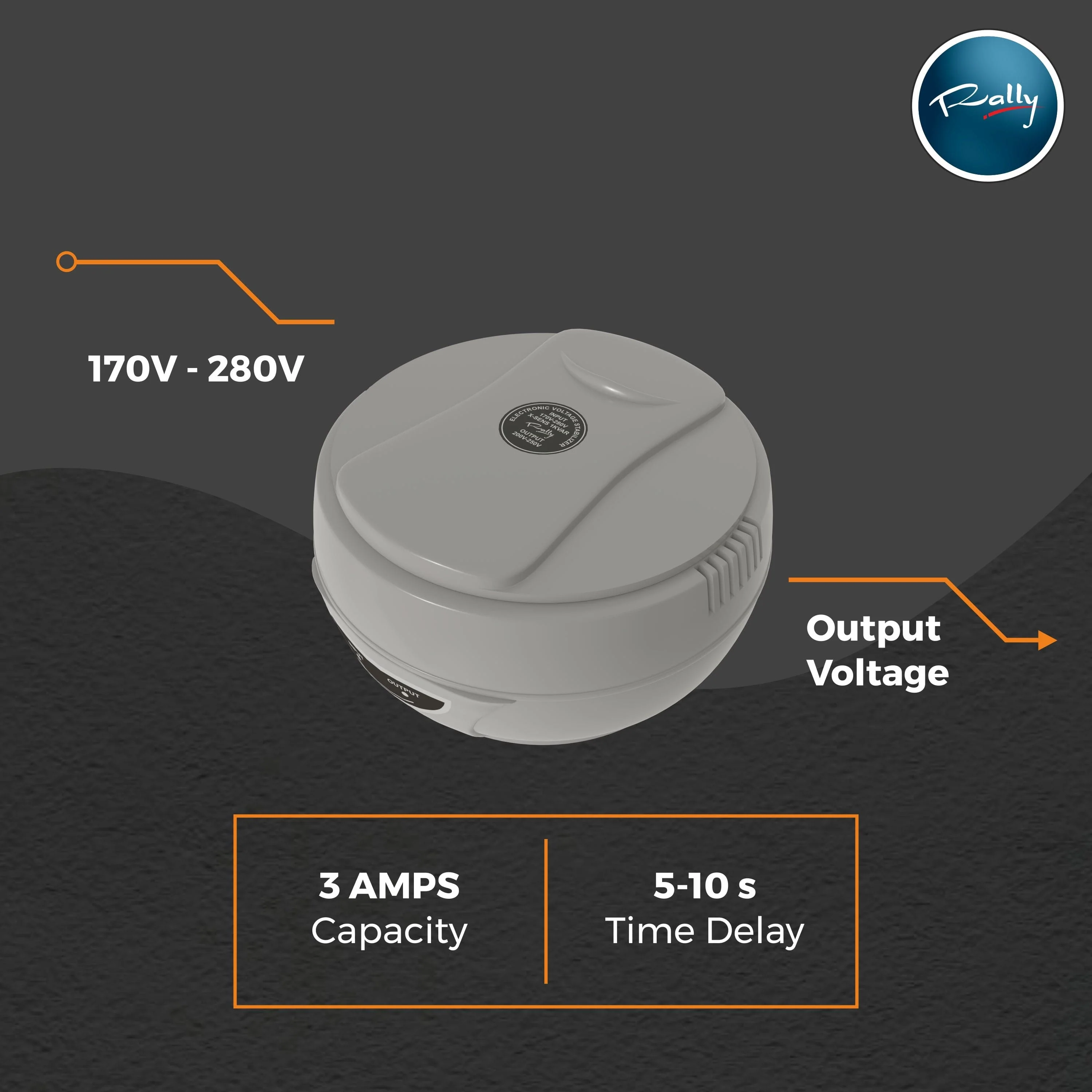 Rally XSENS 1 KVA Stabilizer - Image 3